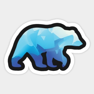 Bear Glacier Sticker